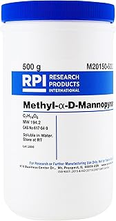 RPI 1-O-Methyl ?-D-mannopyranoside [Methyl-?-D-Mannopyranoside], 500 Grams