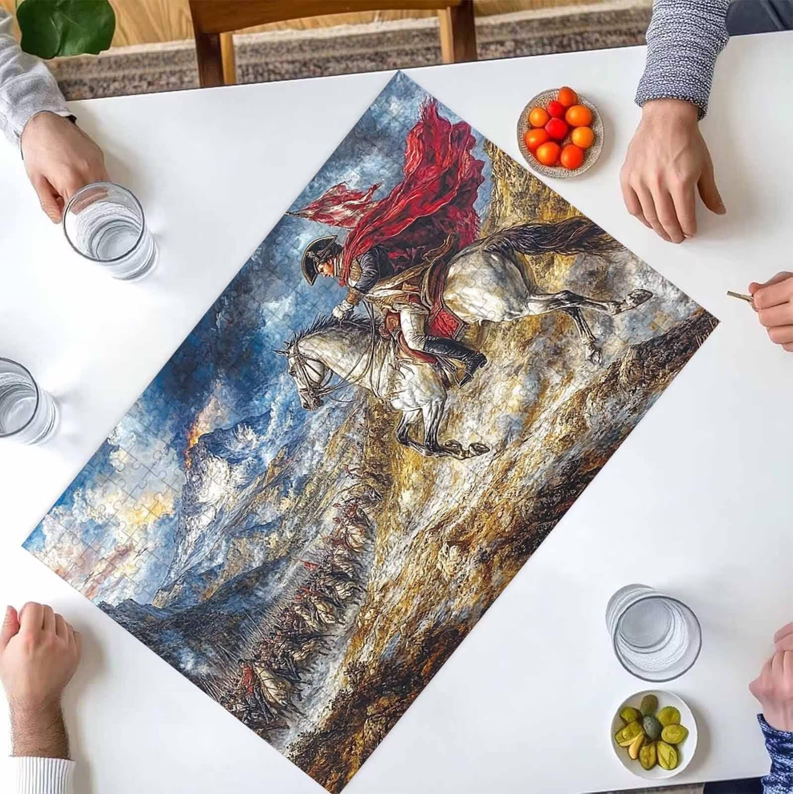 1500 Pezzi di Puzzle, auto rosso 1500 Pezzi di Puzzle per Adulti, Regalo Anniversario, Regalo Natale, Decorazione Della Casa, Prevenzione Della Degenerazione Cerebrale Negli Anziani PjY1192 H-8