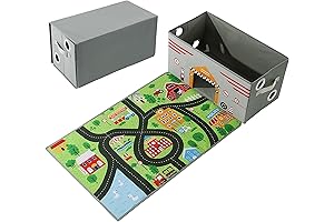 Hombys Toy Transport Car Mat for Vehicle Toys