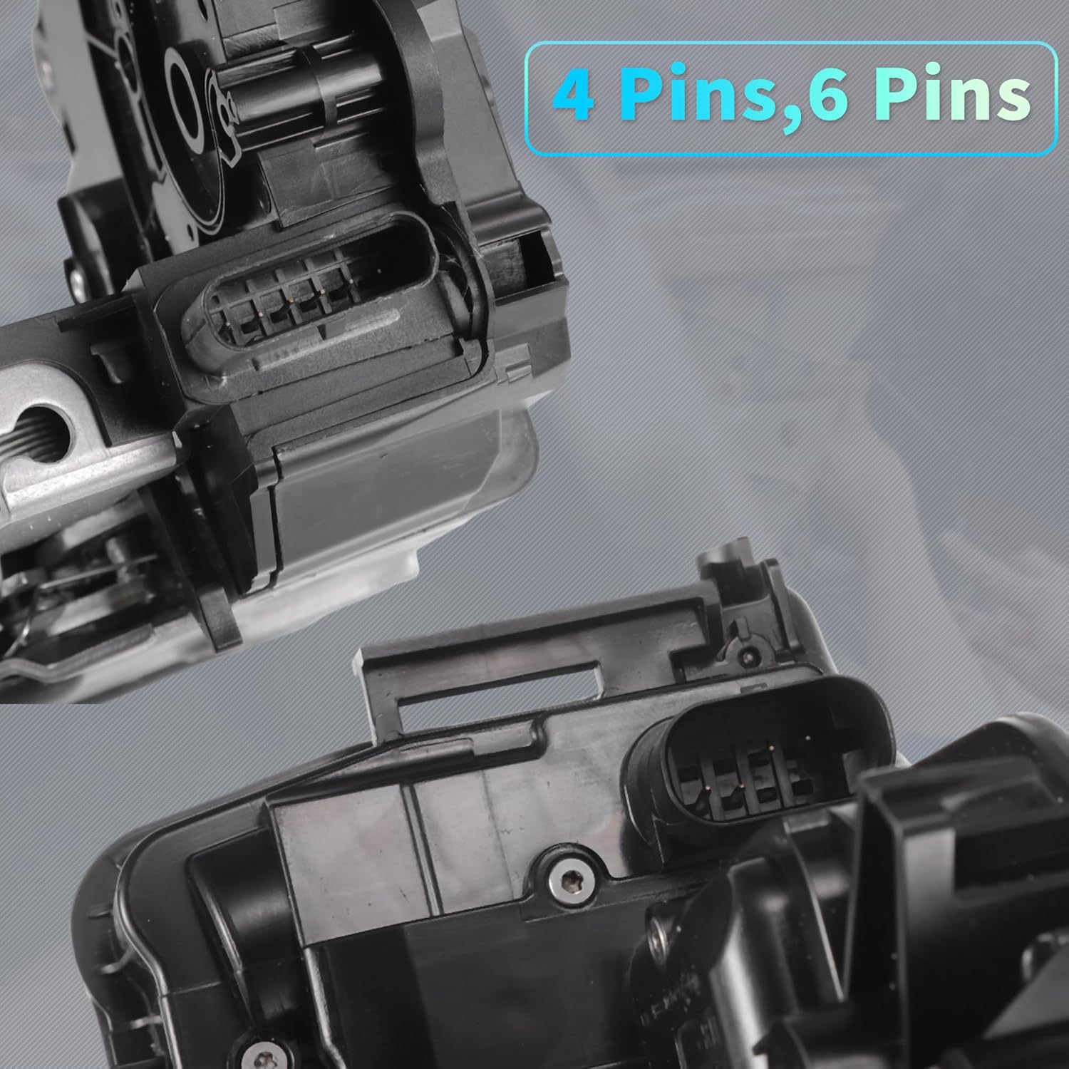 X AUTOHAUX Replacement Rear Right Passenger Side Power Door Lock Actuator Motor for BMW 740i 2016-2018 for BMW X5 14-17 for BMW X6 15-17 Door Latch Actuator Assembly No.51227281954 Black