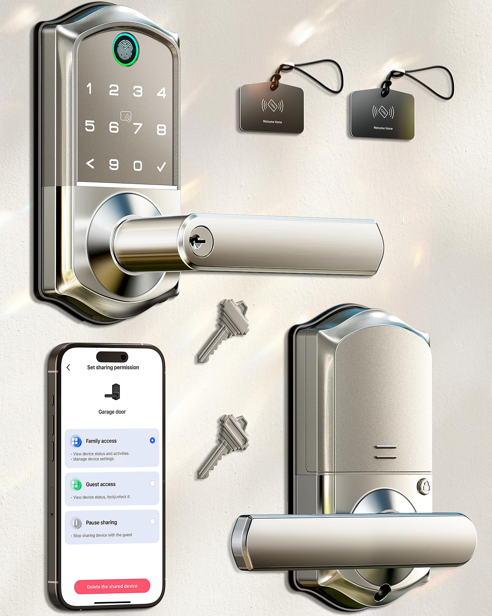 Veise Fingerprint Smart Lock