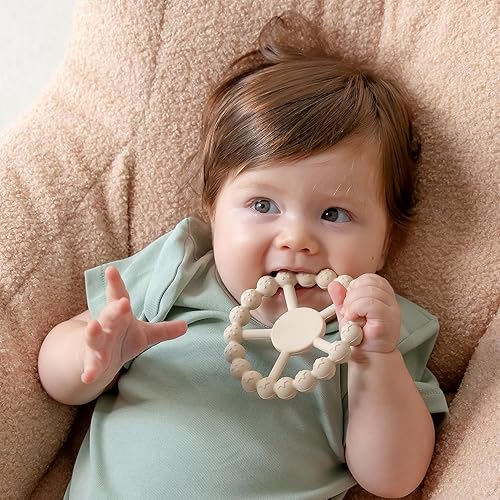 Miniatura 2 de Samigo Juguetes mordedores de silicona para bebés de 0 a 6 a 12 meses, mordedores para bebés de 0 a 3 meses, alivio de la dentición infantil,