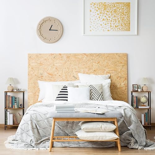 Miniatura 6 de ETELI Mesa auxiliar alta de 3 niveles, soporte de mesa auxiliar pequeña de 31.6 pulgadas de altura, mesa de teléfono, mesa de entrada industrial con