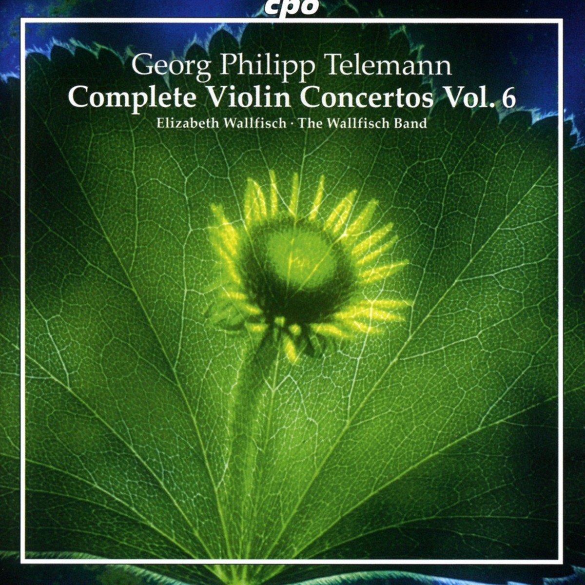 Telemann:Violin Concertos Vol.6 [The Wallfisch Band; Elizabeth Wallfisch ] [CPO; 777701-2]