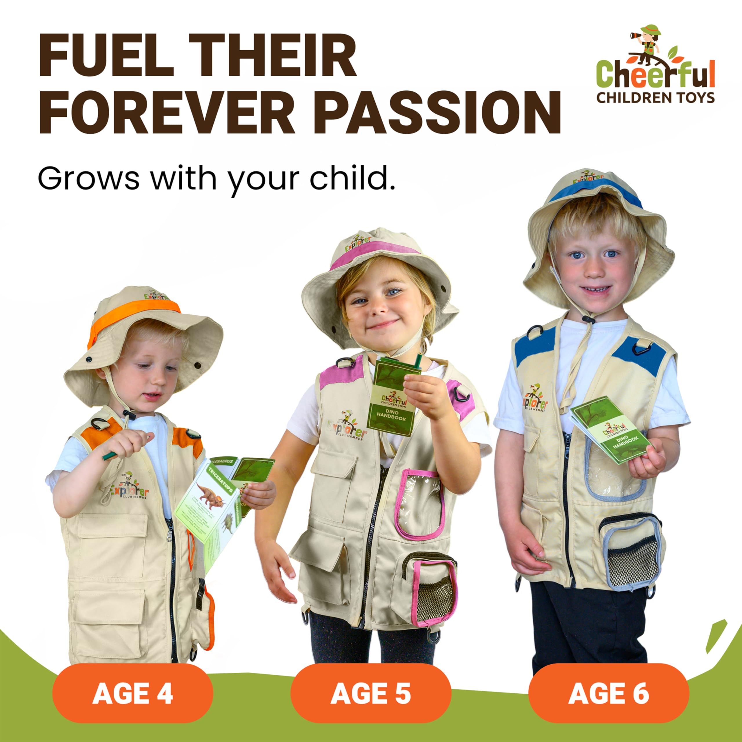 Premium Kids Explorer Kit with Extra Sturdy Accessories for 3-7 Year Old - Image 2