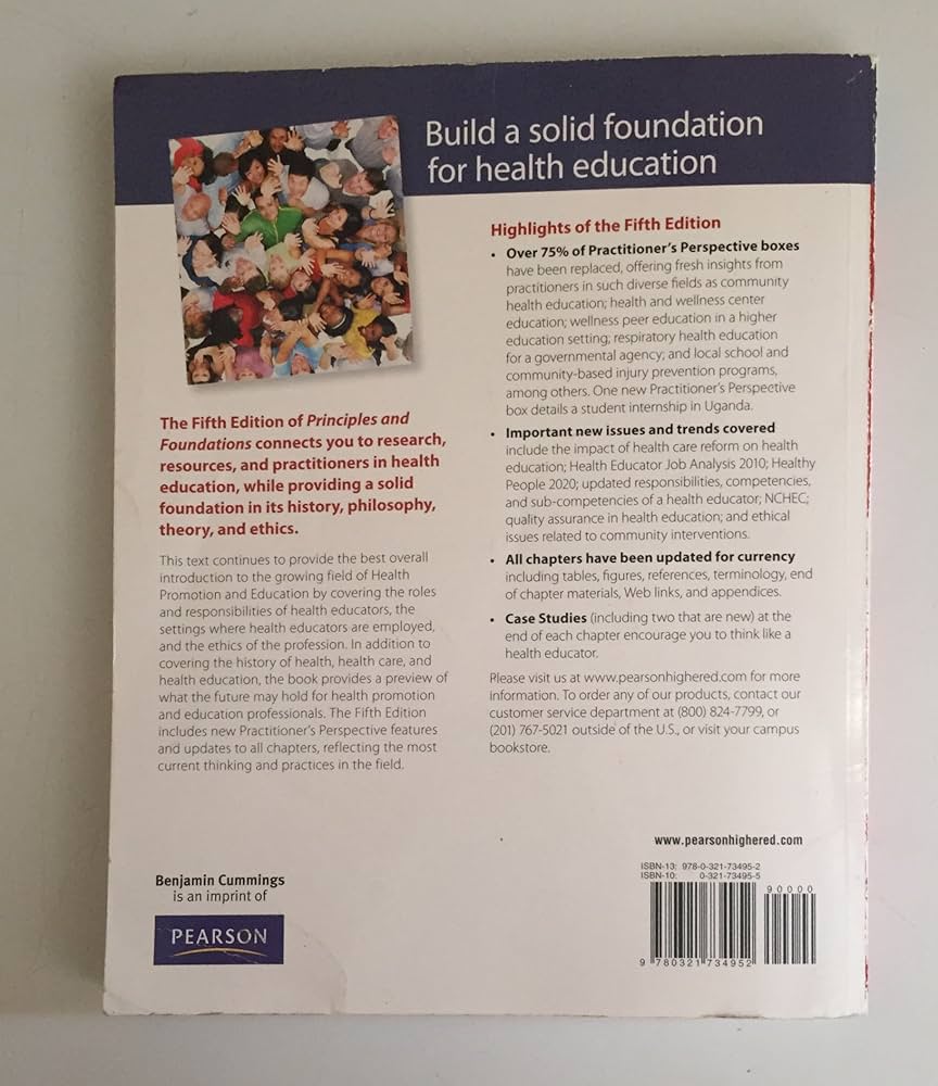 Principles & Foundations of Health Promotion and Education