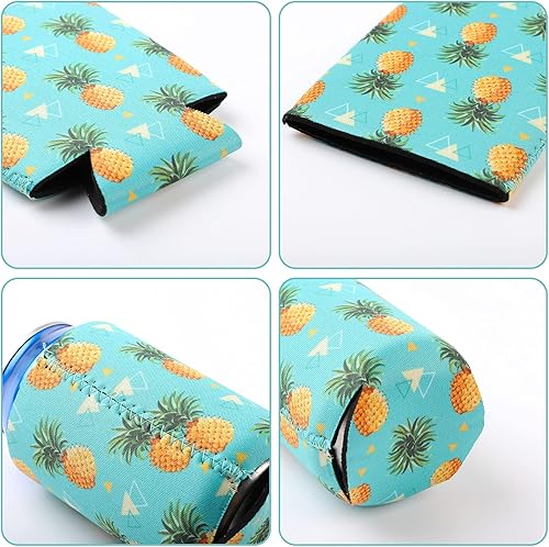 Miniatura 3 de HaiMay 18 fundas para latas de cerveza, enfriadores de latas de cerveza, fundas para latas y botellas, estilos populares