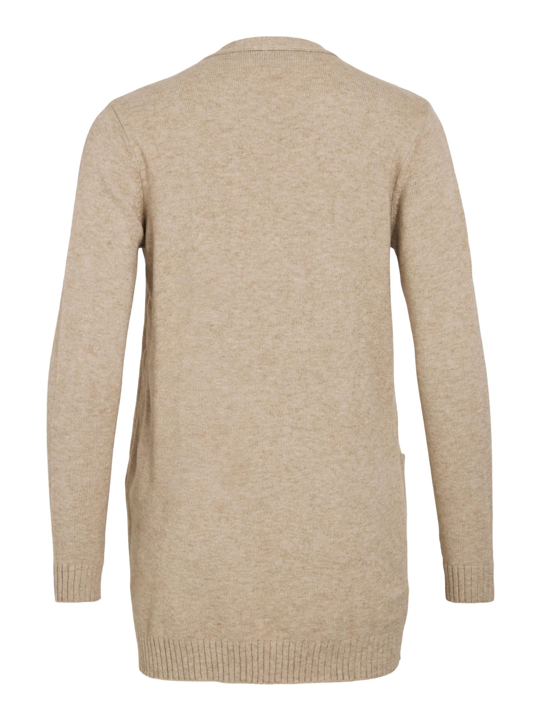 Vila Kardigan Kobiety VIRIL OPEN L/S KNIT CARDIGAN - NOOS