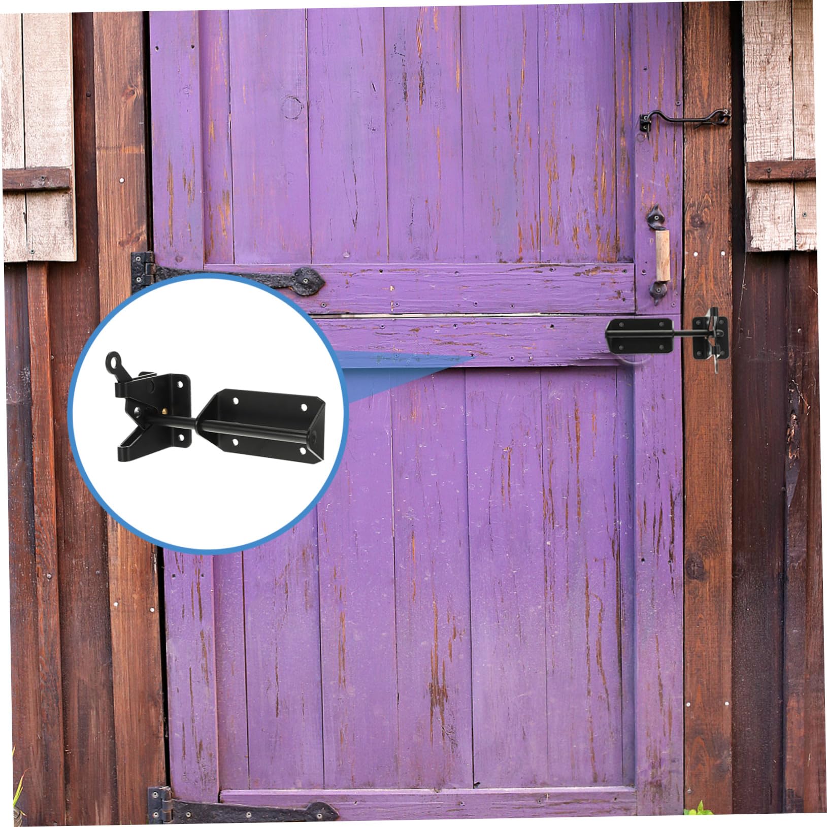 Mipcase Pestillo de Acero Inoxidable para Puertas Exterior Pestillo Corredizo Resistente y Duradero Fácil Instalación Seguro para Puertas de Jardín y Ventanas