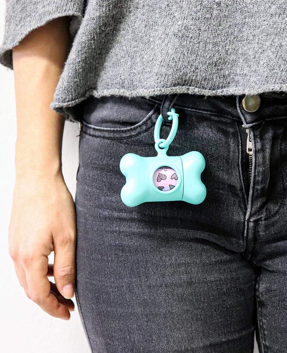 UNITED PETS Bon Ton Nano Jungle Dispenser / Bag Holder for Small Dogs