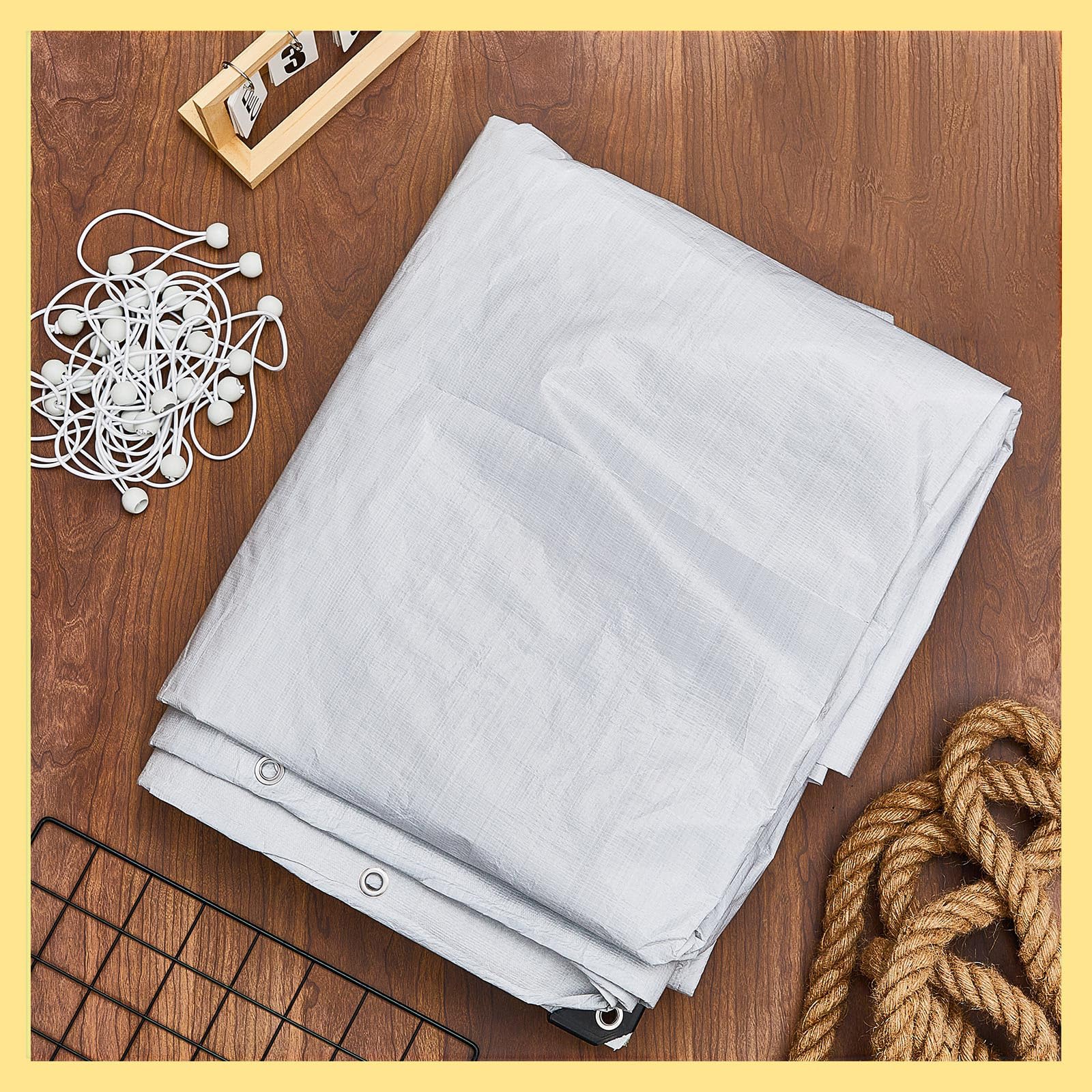 Canopy Replacement Top - 12x20 ft Grey -7