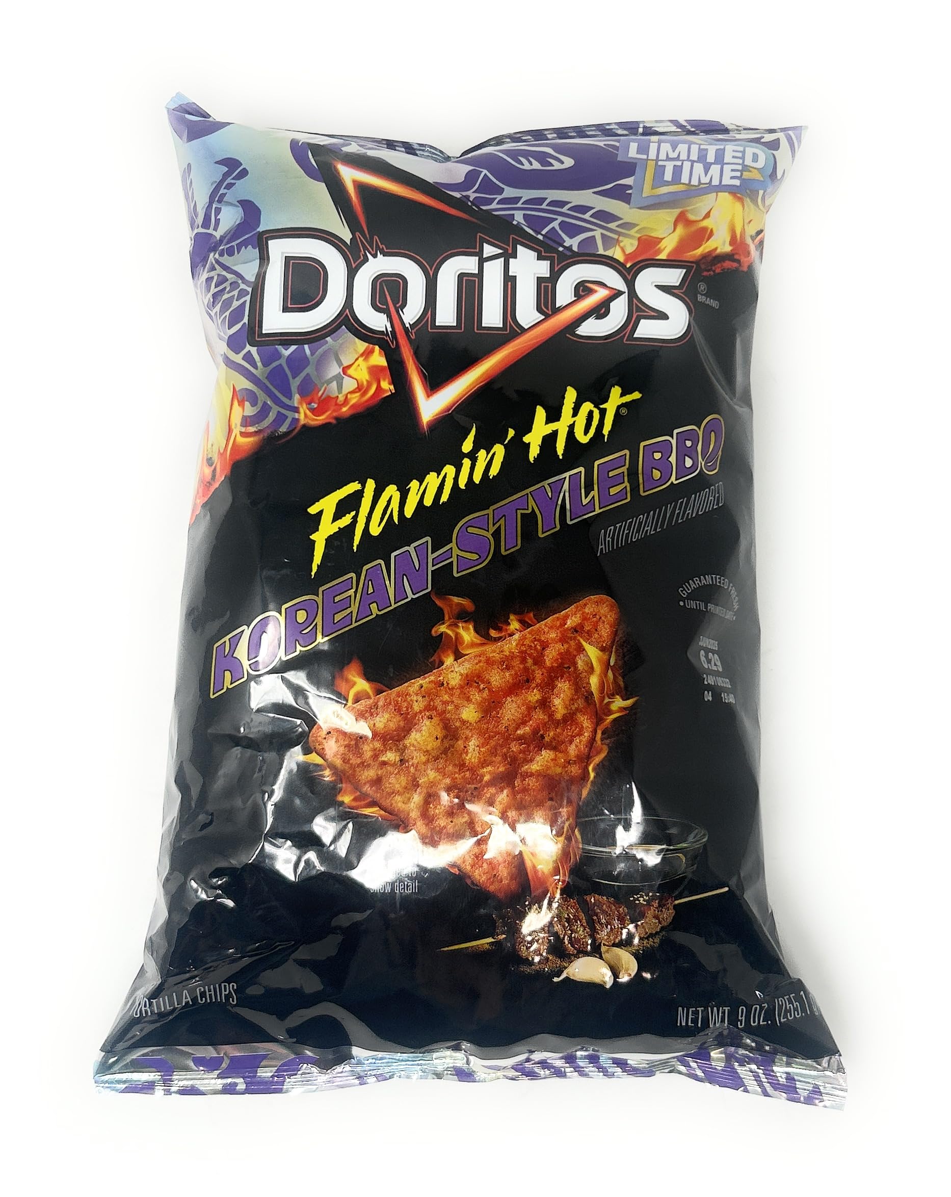 DoritosFlamin Hot Korean BBQ Style Flavored Tortilla Chips