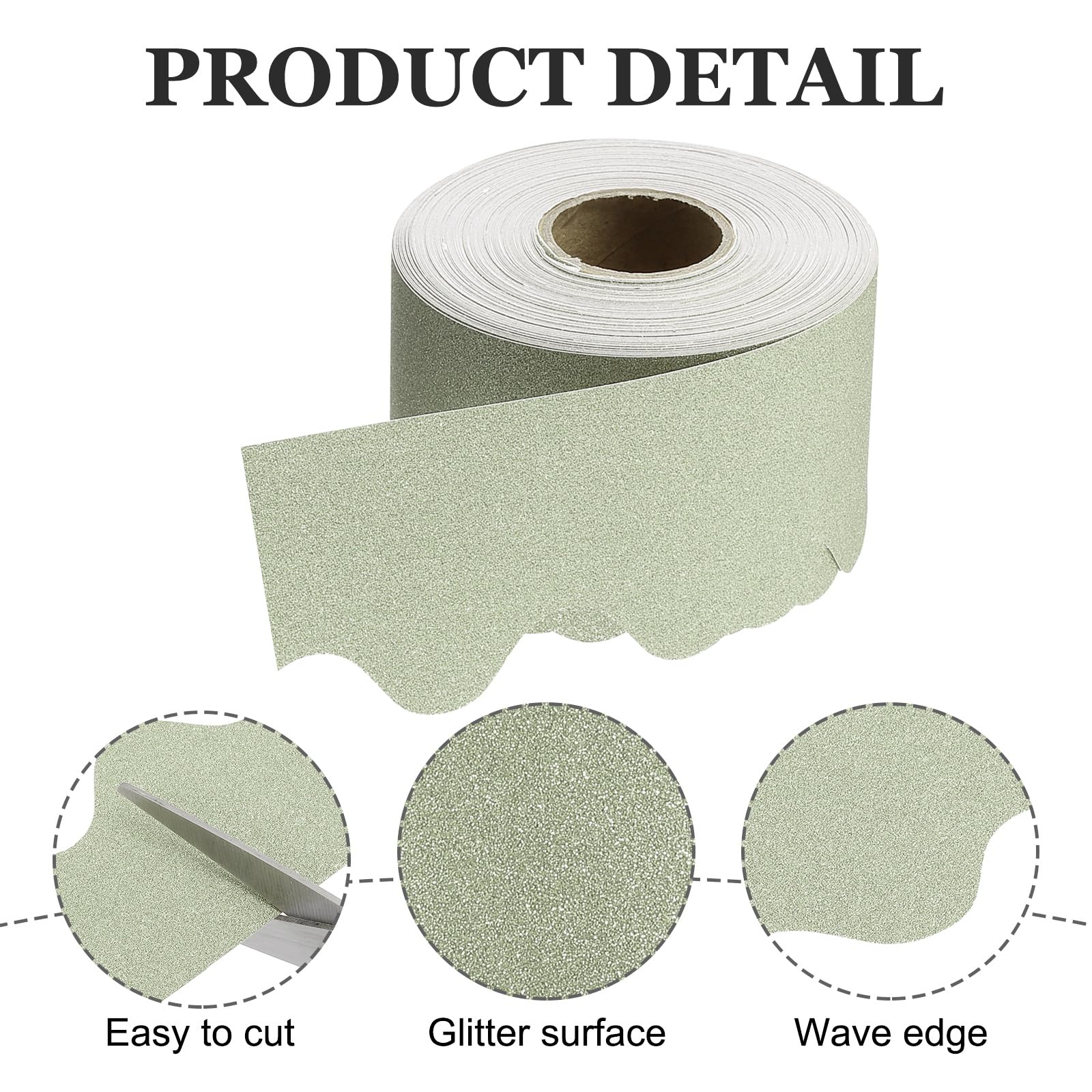 PATIKIL Glitter Bulletin Board Border - Image 3