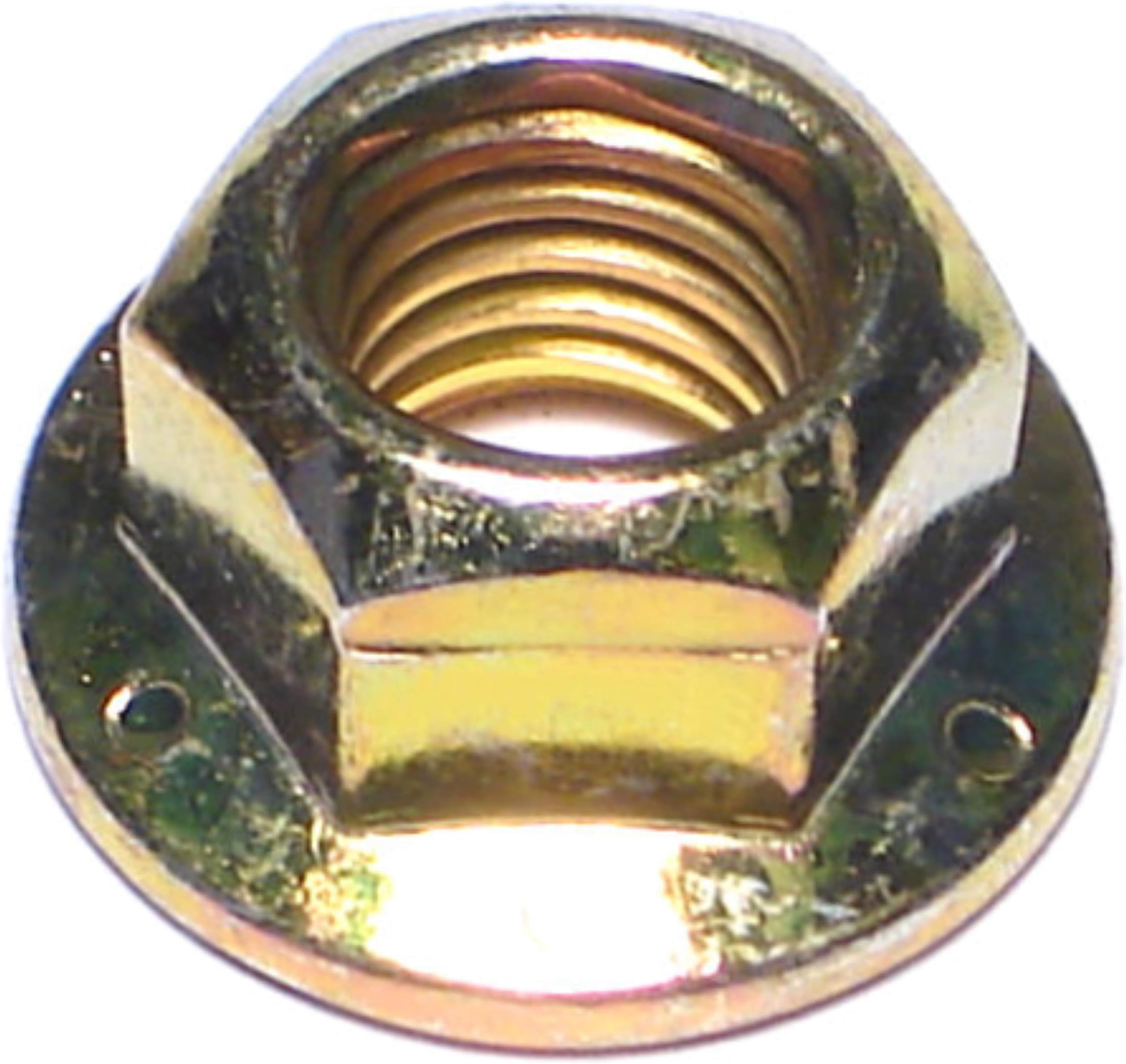 Hard-to-Find Fastener 014973271817 Grade 8 Hex Flange Lock Nuts, 3/8-16, Piece-100