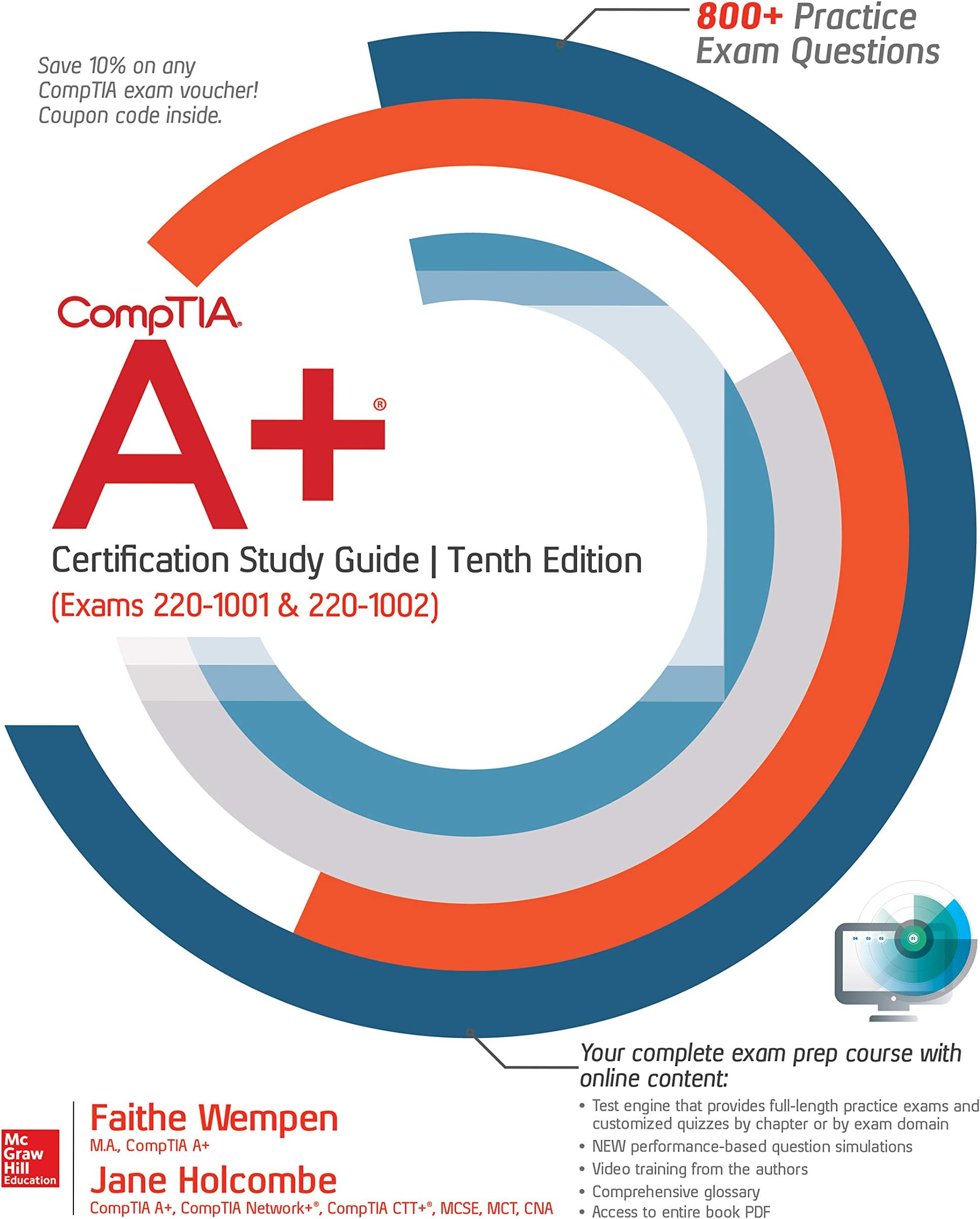 CompTIA A+ Certification Study Guide, Tenth Edition (Exams 220-1001 & 220-1002)