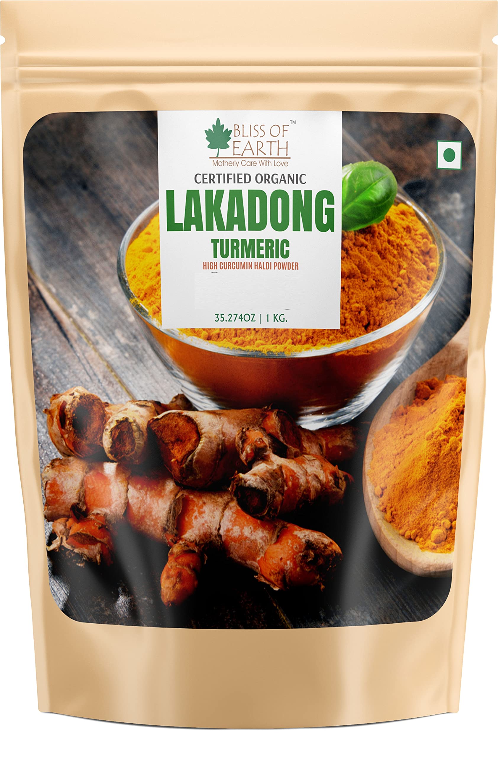 Bliss of Earth 1KG High Curcumin Certified Organic Lakadong Turmeric Powder For Daily Cooking (B08WHX9GYY) Amazon Price History, Amazon Price Tracker