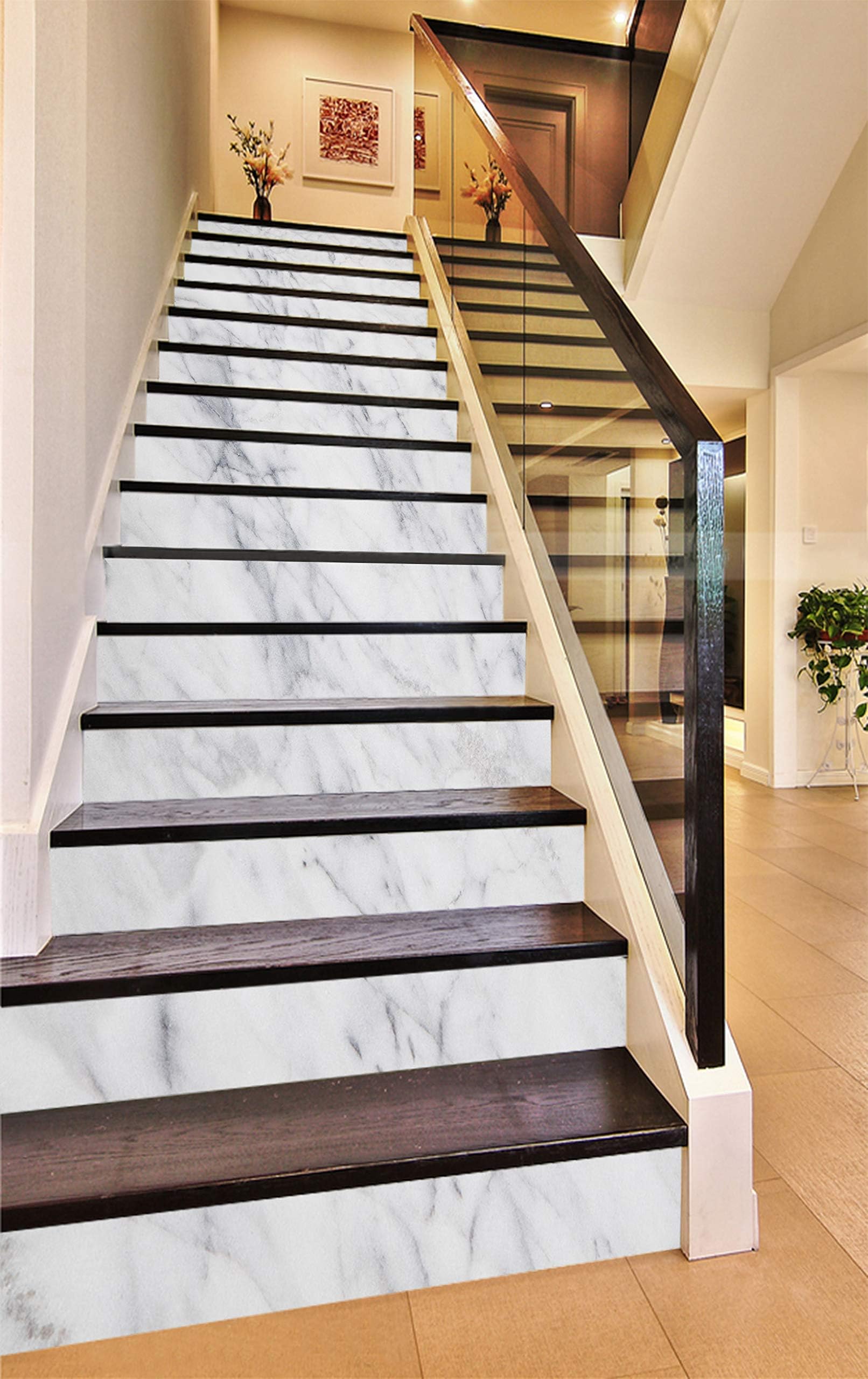 Emperador Marble Gold Brown Geometry 