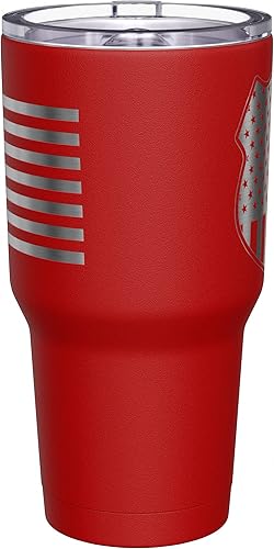 Vista 201 de We The People Holsters - Vaso térmico de 30 onzas, Únete o Muere, Negro