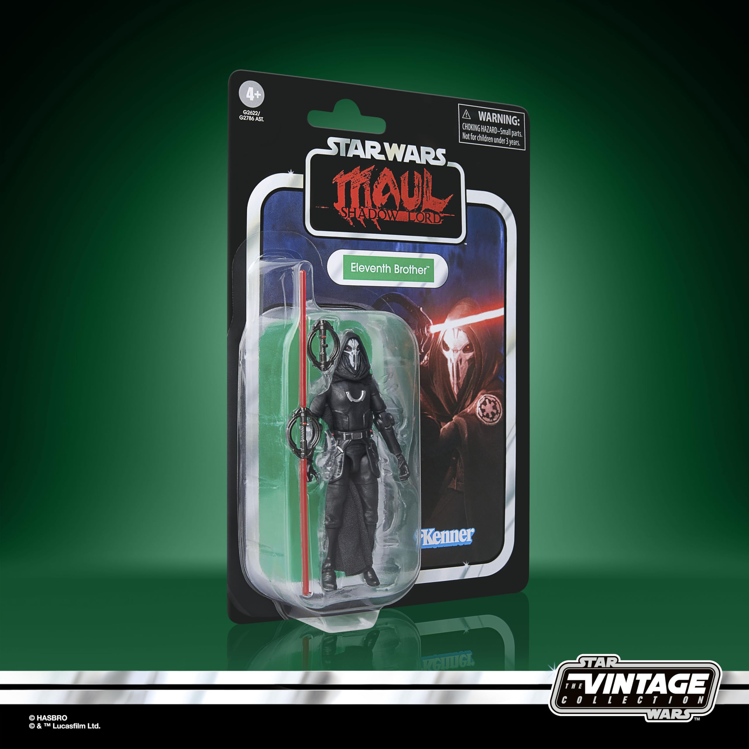 Jedenasty brat z serii Star Wars The Vintage Collection, wysokiej jakości 9,5-centymetrowa figurka kolekcjonerska z serialu "Star Wars: Maul - Shadow Lord"