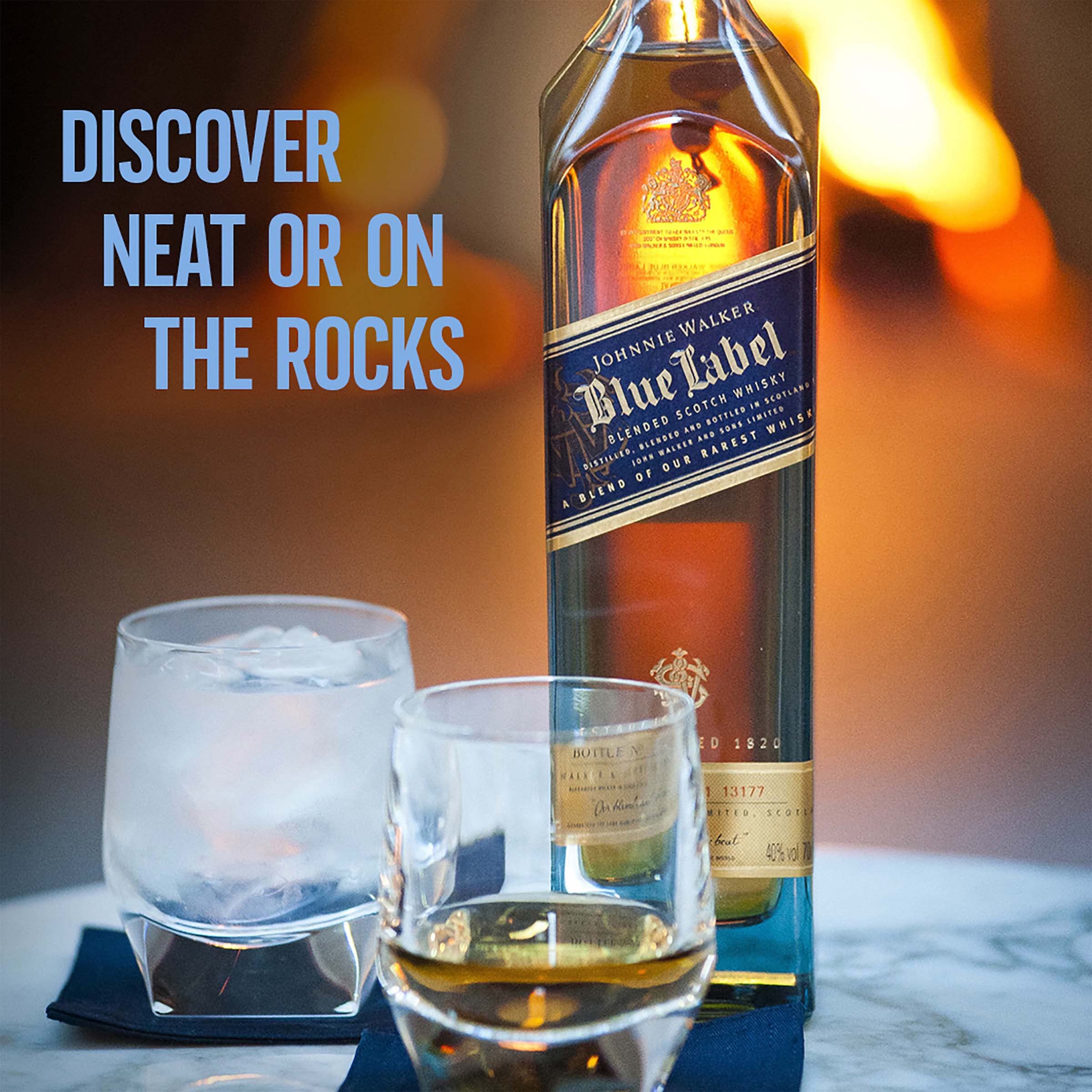 Johnnie Walker Whisky Blue - 200 ml