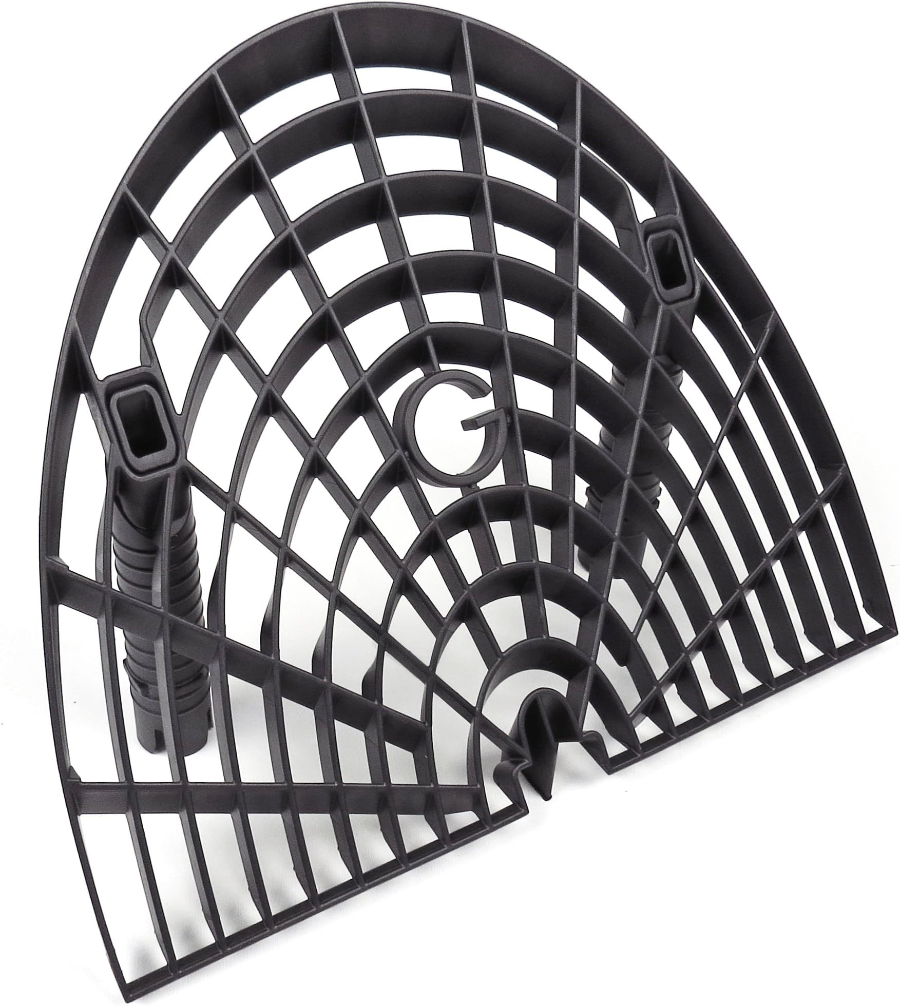 Washboard Bucket Insert, Removes Dirt from Wash Mitt for Car Detailing, Attaches to Grit Guard Insert, Fits Most 3-6 Gallon Car Wash Buckets - Black