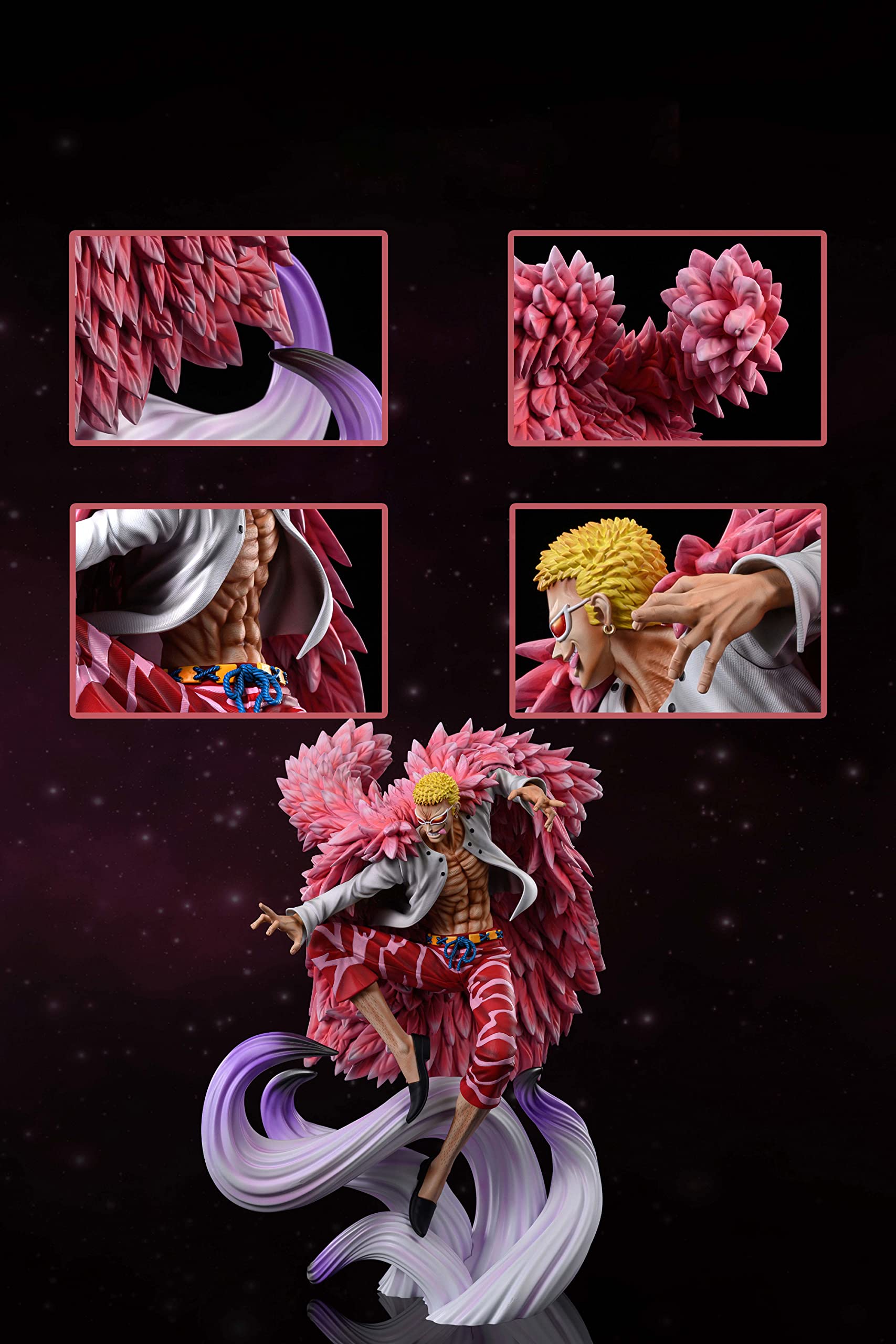 Amazon.co.jp: ドンキホーテ・ドフラミンゴ フィギュア 1/8