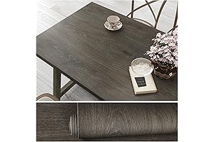 3M Wood Grain Vinyl Wrap - Ash Brown Wood Contact Paper for Cabinets and Countertops