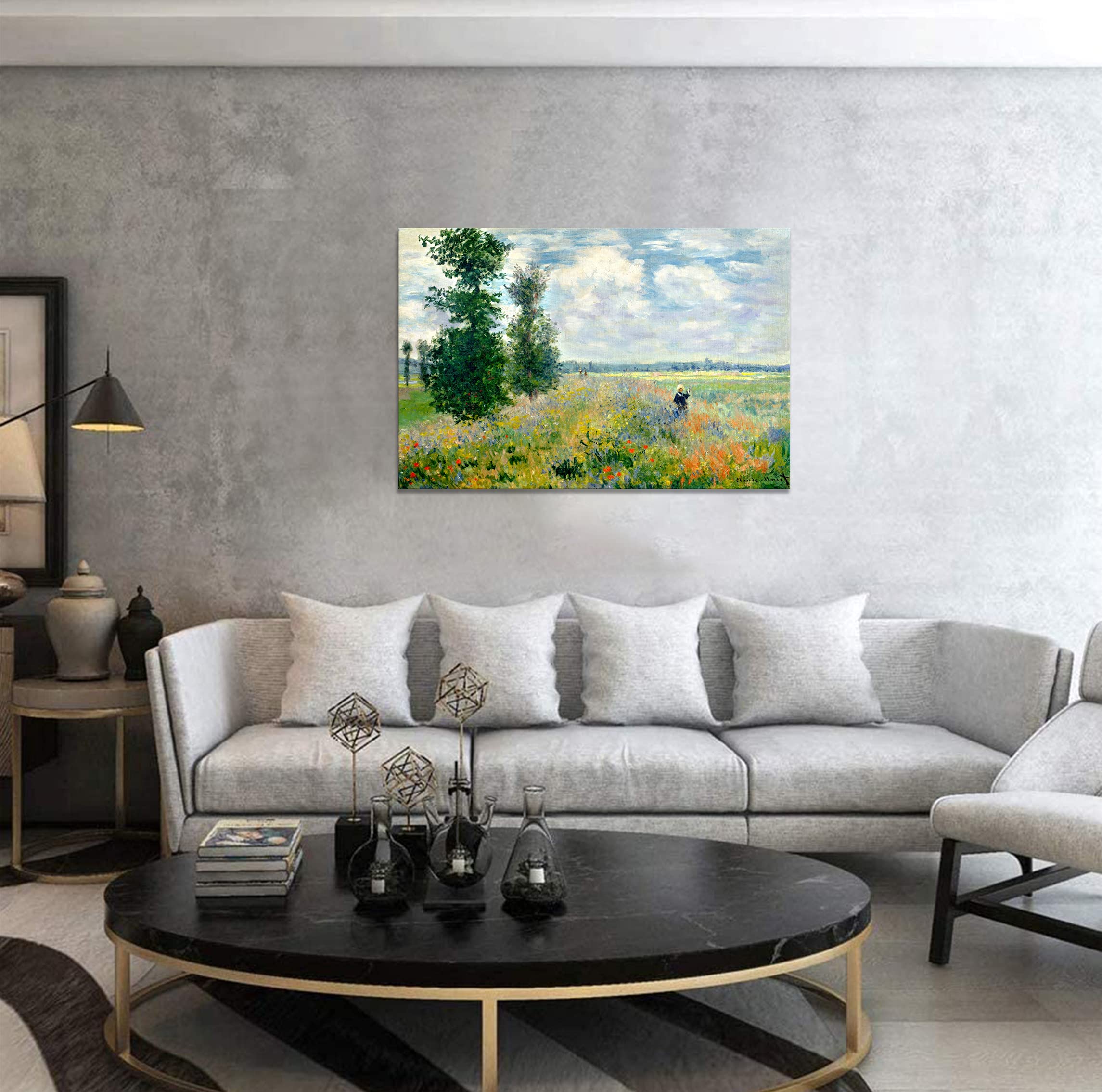 絵画  複製画  アートポスター　クロード・モネ Amazon.co.jp: クロード モネ ポスター アートパネル 油絵 風景