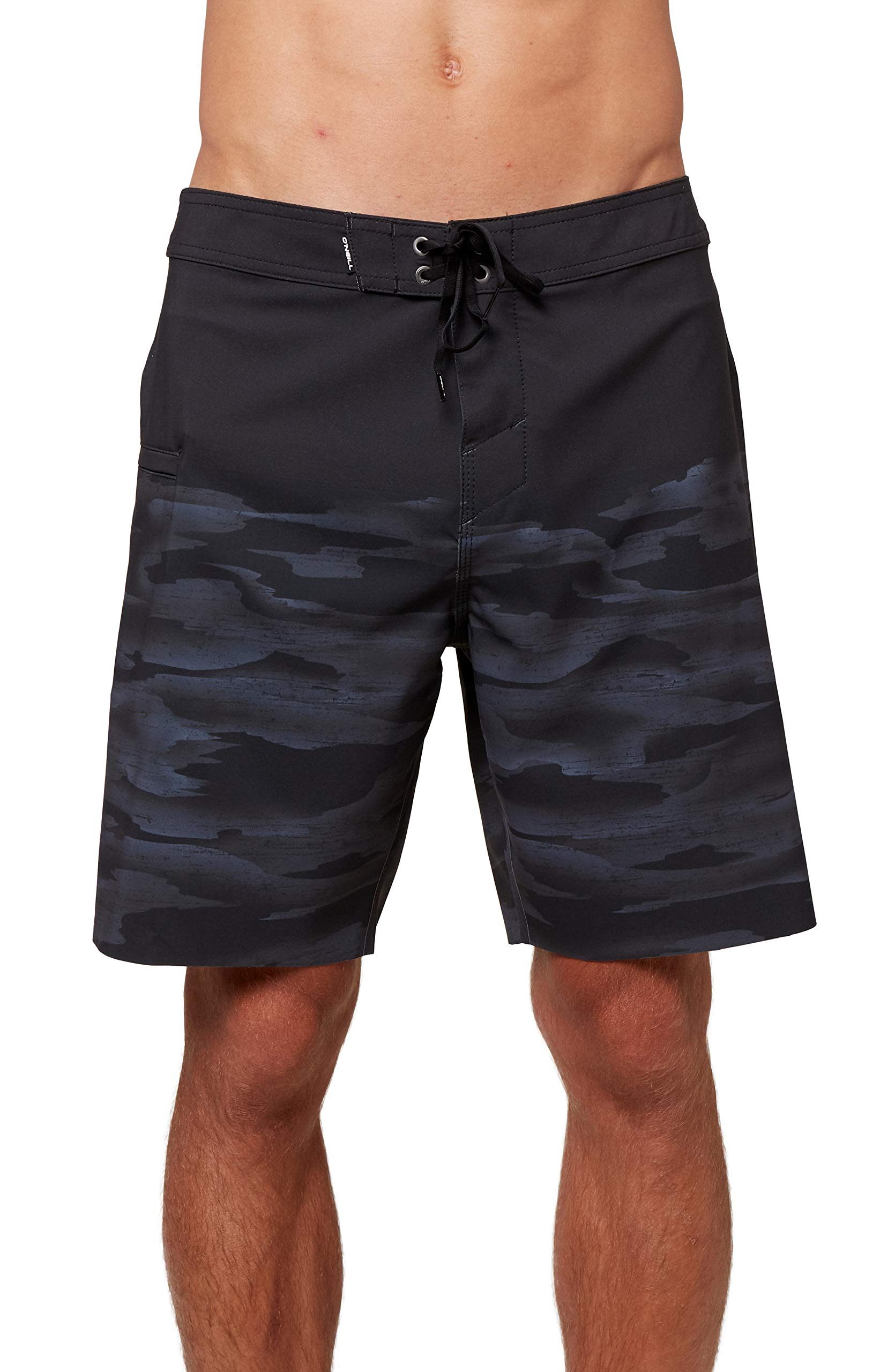 O'NEILL Mens Boardshorts Hyperfreaks 19 Inch Black/Hyperfreak Nomad 30