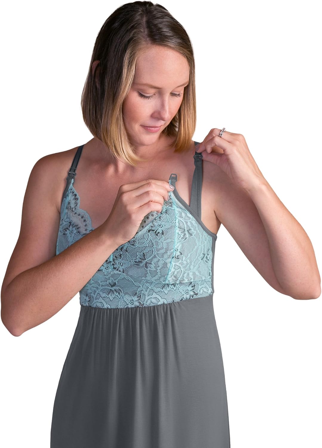 Kindred Bravely Lucille Nursing Nightgown & Maternity Gown at  Women’s Clothing store