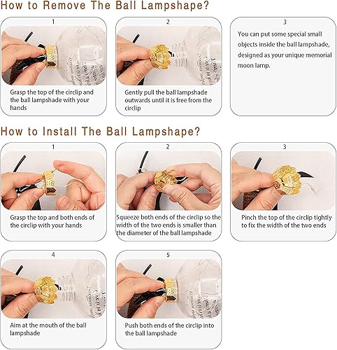 Miniatura 5 de Besoamo Lámpara conmemorativa de luna, regalos de condolencias por la pérdida de mamá, padre o ser querido, en memoria de un ser querido, pérdida de