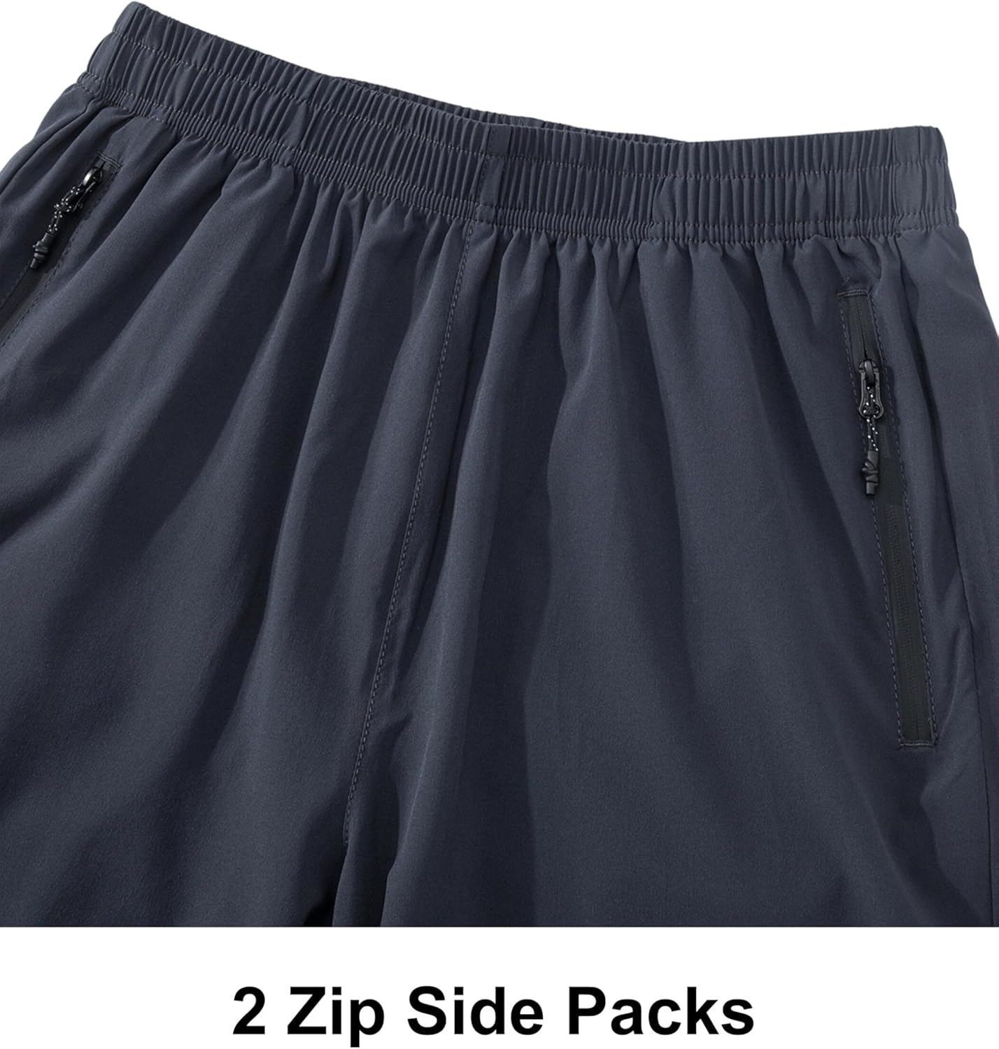 LeeHanTon Mens Athletic Shorts Gym Workout Running Basketball Short with Pockets Quick Dry Moisture Wicking Elastic Waistband