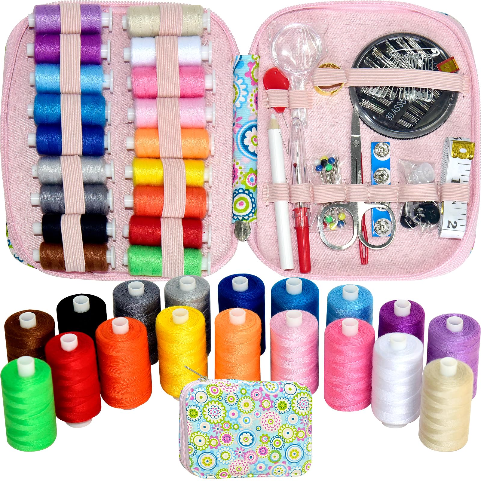 Sewing Kit with Case - Beginner & Travel Sewing -8 Sewing Kit with Case - Beginner & Travel Sewing -8
