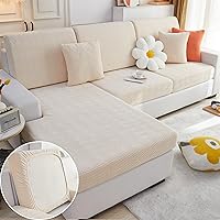 Vista 1 de Fundas mágicas para sofá, fundas mágicas para sofá, fundas seccionales clásicas, funda de sofá mágica elástica universal resistente al desgaste