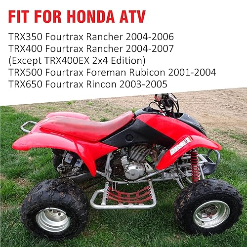 Miniatura 2 de M MATI Juego de cilindros de rueda de freno delantero izquierdo y derecho todos 4 para Honda TRX350 TRX400 TRX500 TRX650 45310-HN2-006 45330-HN2-006