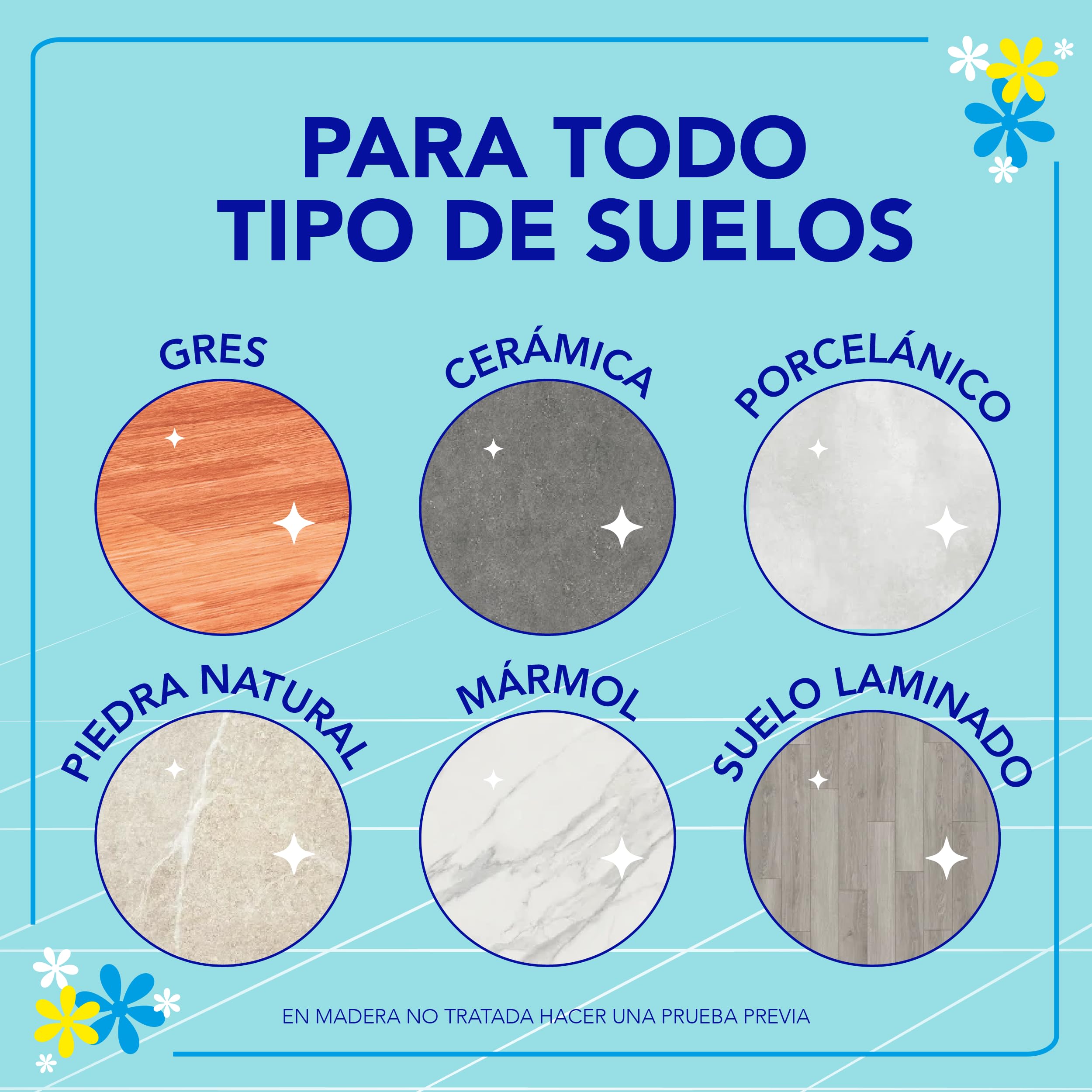 Asevi Fregasuelos Concentrado Aroma Flores Blancas pH Neutro 12 x 1 Litro