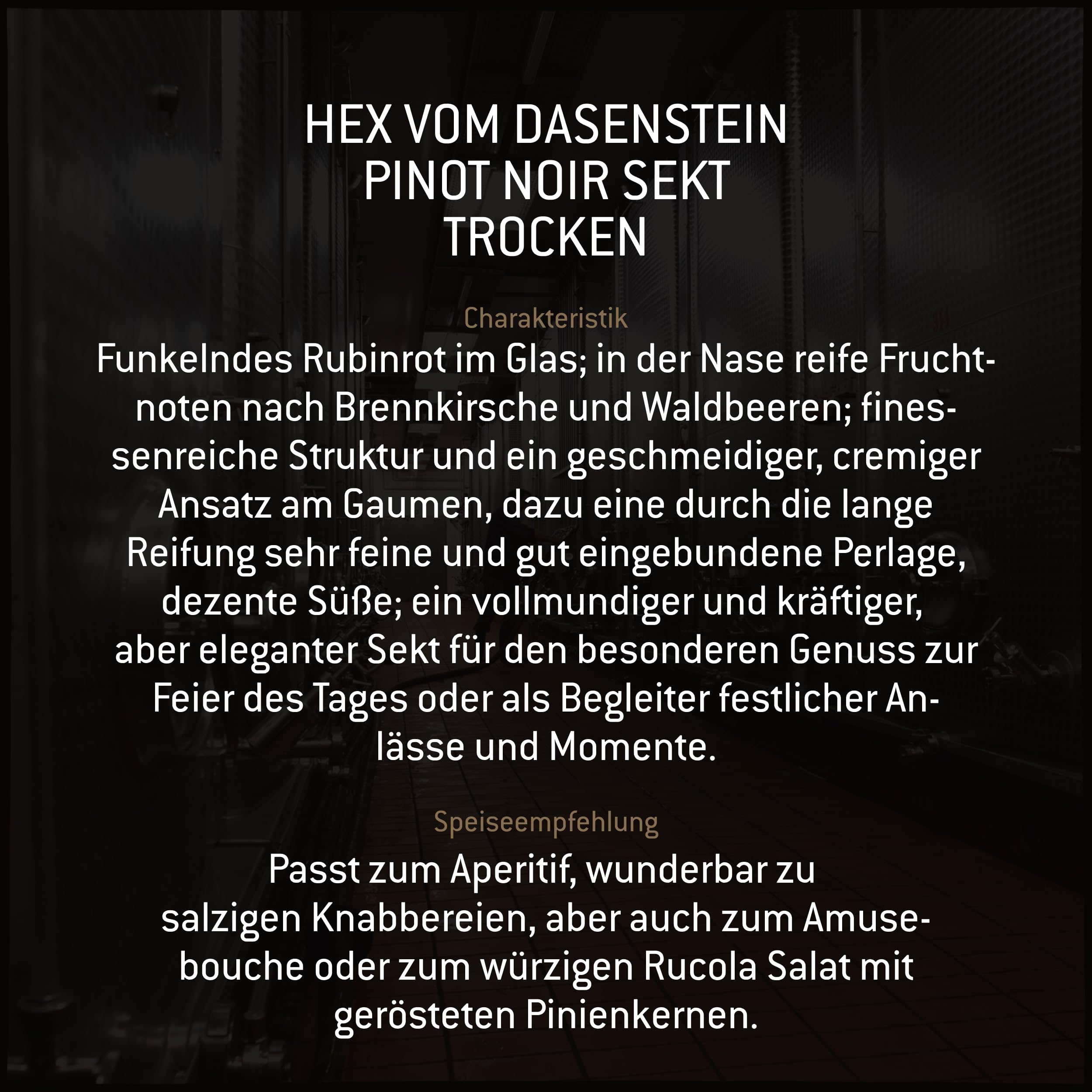 Hex vom Dasenstein Pinot Sekt Probierpaket 3 x 0,75l - Klassische Flaschengärung Winzersekt aus Baden