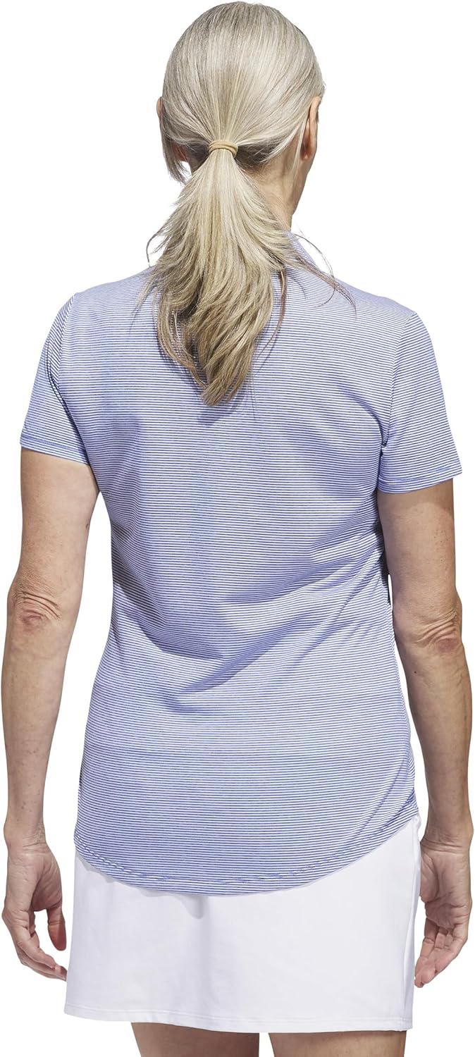 Adidas Womens Ottoman Short Sleeve Polo Shirt - Image 3