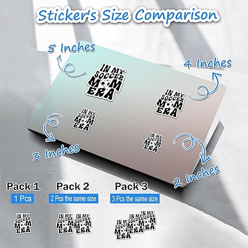 Miniatura 3 de Milleyz in My Soccer Mom Era - Calcomanía de mamá vida, calcomanía de mamá, calcomanía de fútbol, calcomanías deportivas, calcomanías de vinilo