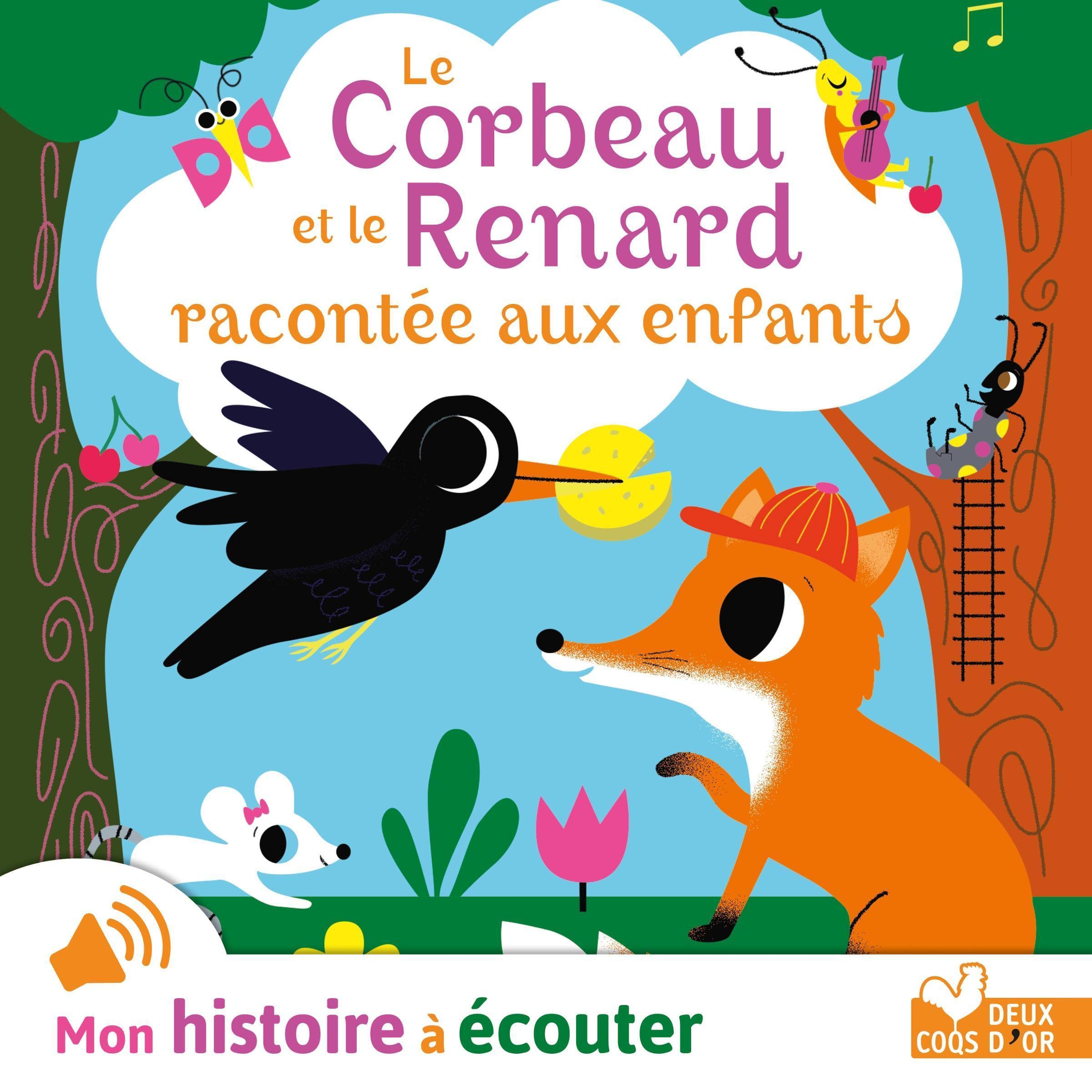 Buy Le corbeau et le renard racontée aux enfants Online at desertcartINDIA