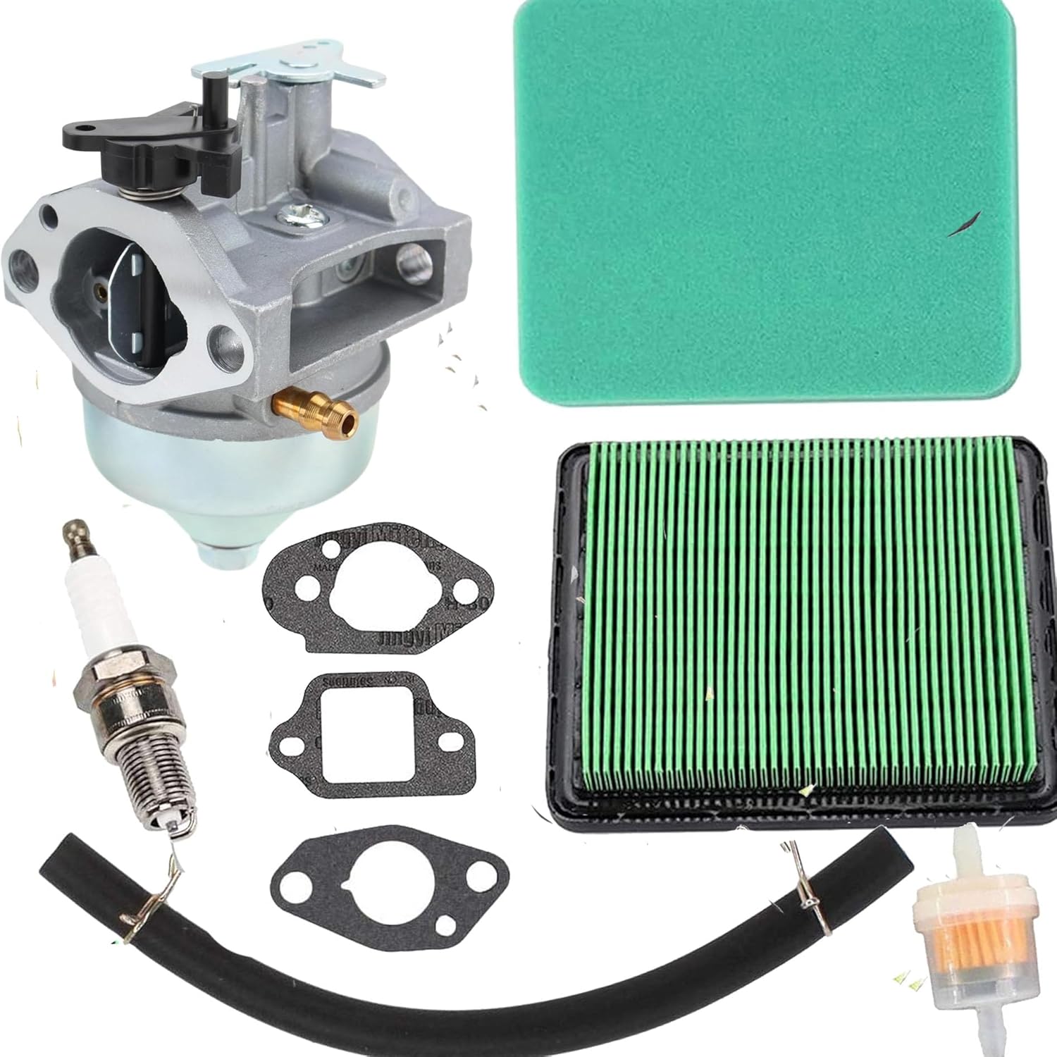 BXParts Carburetor for Ryobi 3100 psi Pressure Washer with GCV 190 Engine Fuel Filter Spark Plug