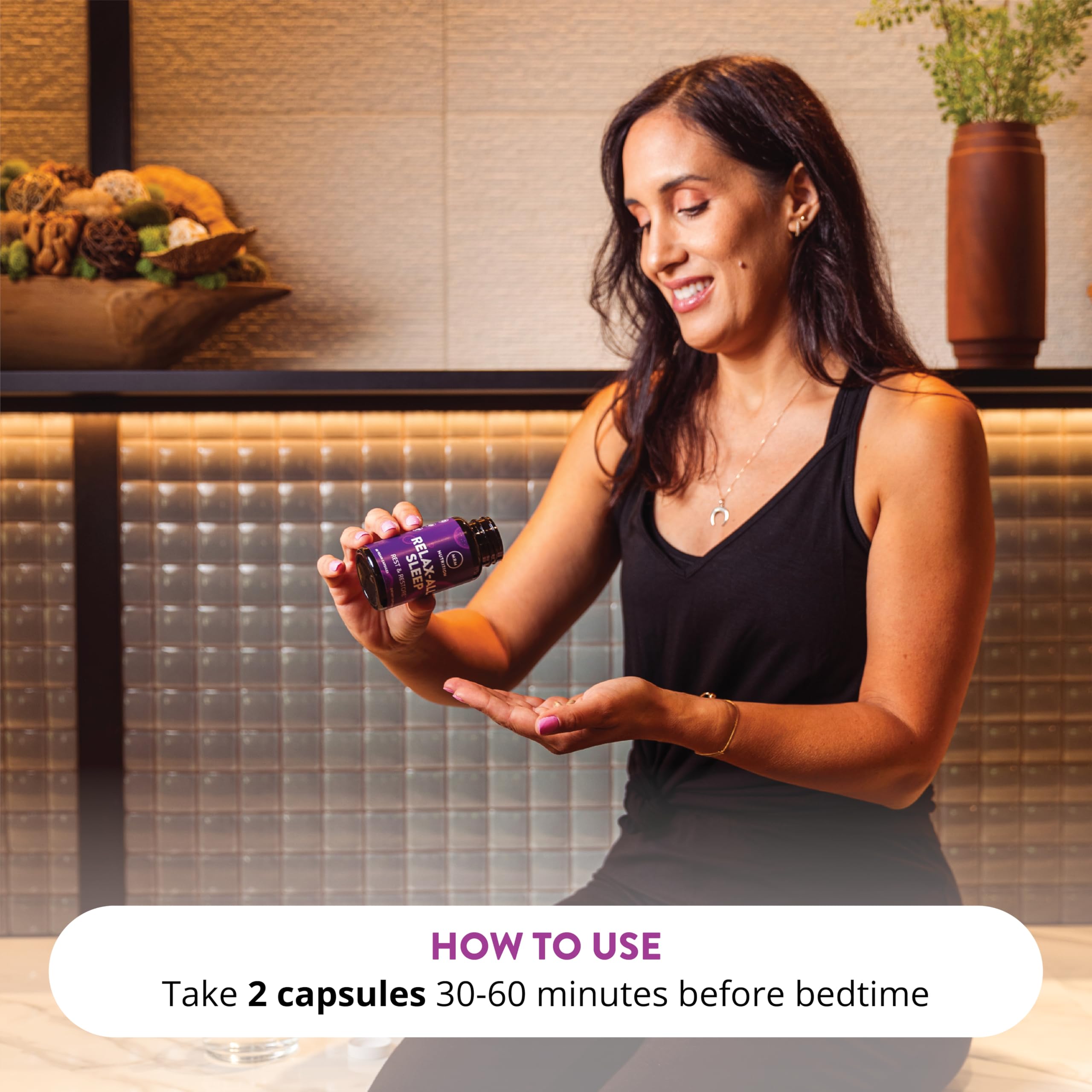 MRM Relax-All Sleep Dietary Supplement - for Women & Men - 30 Servings — Amazon image 5