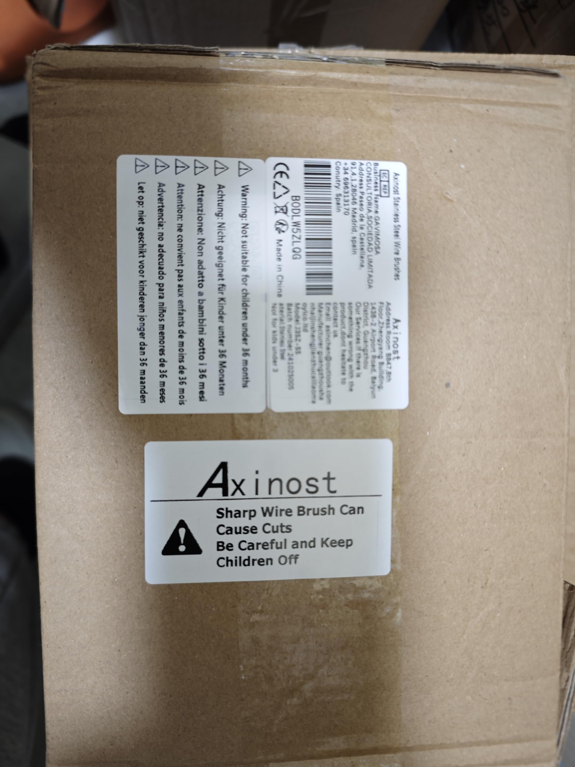 Zestaw szczotek drucianych, prosta szczotka, szczotka z drewnianym uchwytem, szczotki druciane ze stali nierdzewnej, platerowane miedzią / podobne do brązu, Clean Barbecue Grills, Remove Dirt