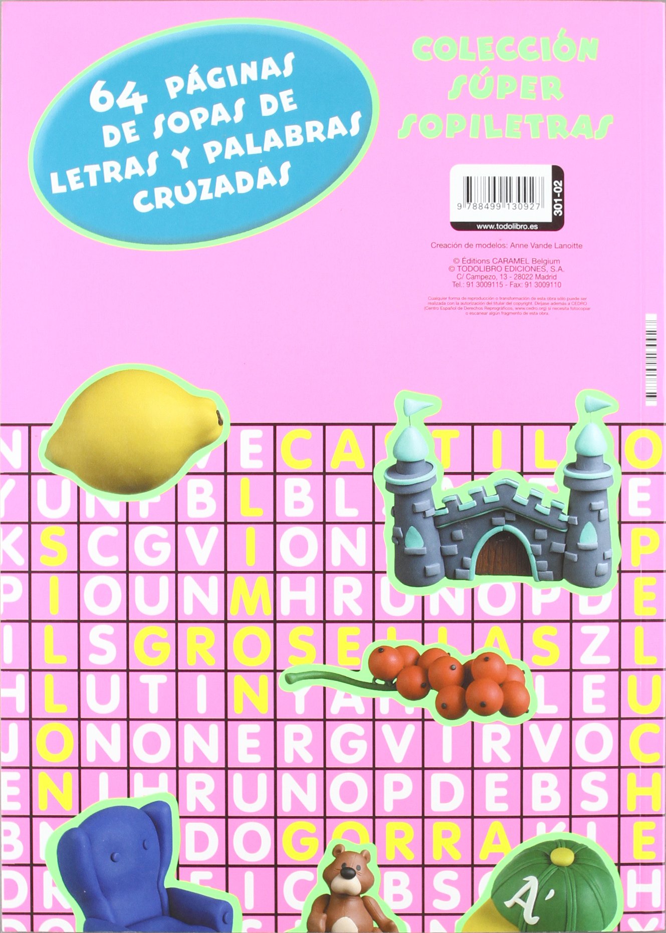 Sopas de letras y palabras cruzadas (Super sopiletras)
