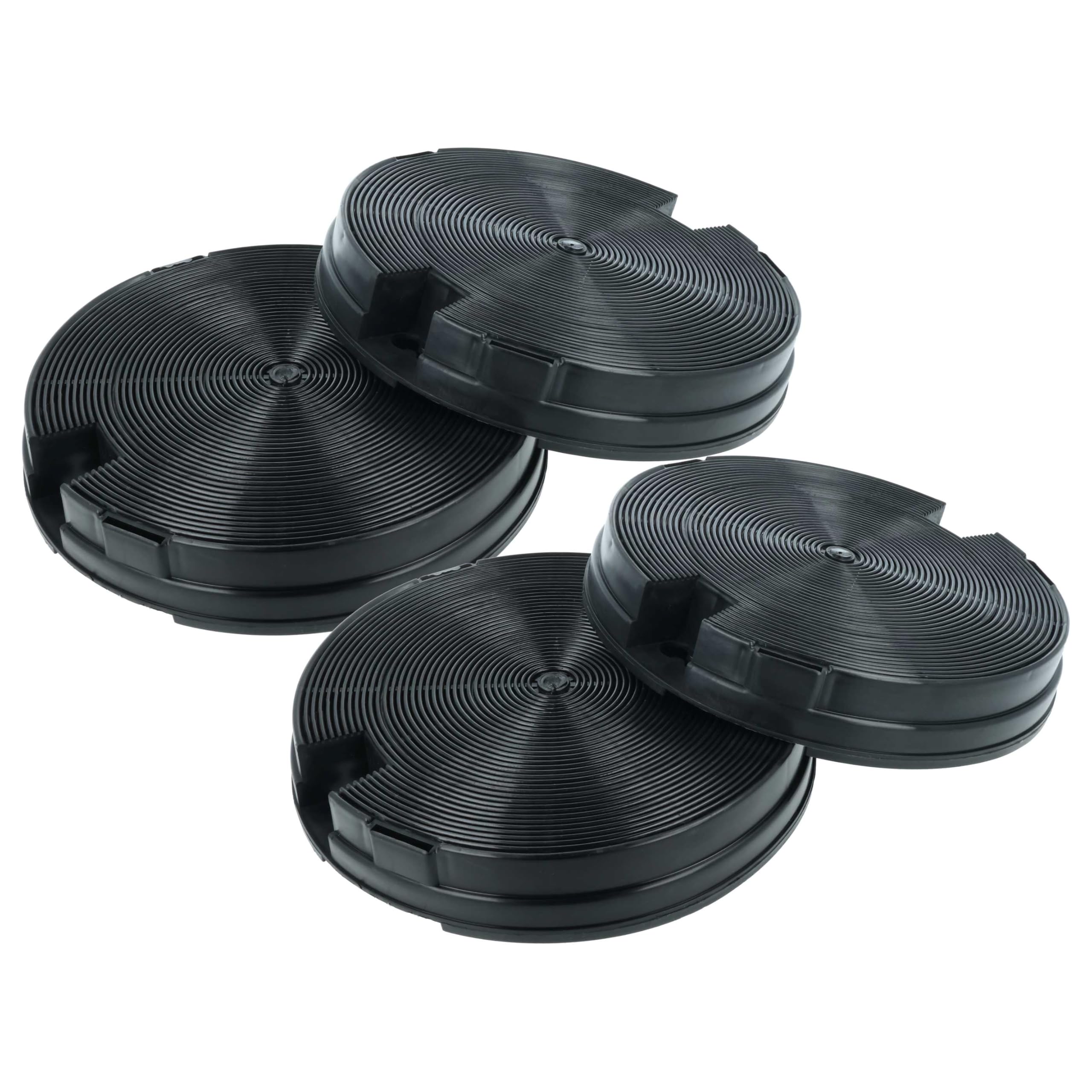 vhbw 4x filtro de carbón activo compatible con AEG DE6261-ML, DEB1620S