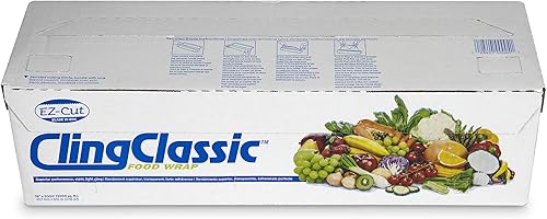 Miniatura 3 de SealWrap Zipsafe - Envoltura de plástico, 12 pulgadas de ancho por 3000 pies de largo, PVC, transparente