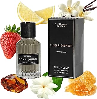 Confidence Deluxe Pheromone Cologne [Attract Women] Pheromones For Men - Pheromone Cologne Spray - Bold - Extra Strength Human Pheromones Formula - For Work - For Play - For Pleasure