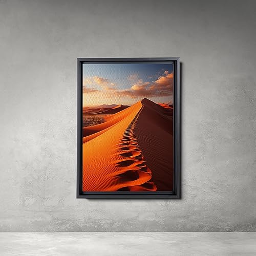 Miniatura 2 de Framed Canvas Wall Art Green Forest Mountain Nature Scenery Photography Print Modern Art Decoration for Living Room, Anniversary Gift, home decor