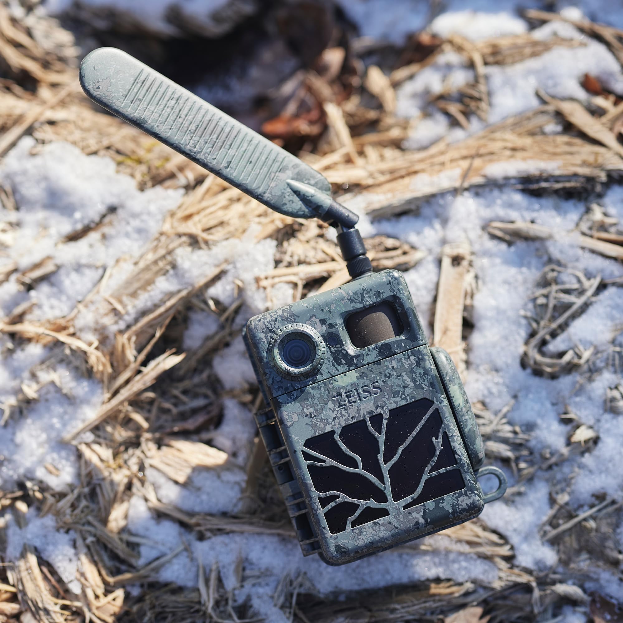 ZEISS Secacam Antenna Esterna 4G LTE, per Fotocamera da Caccia Connessa ZEISS, Antenna Omnidirezionale, Potenziatore di Segnale, per fotocamera di sorveglianza fauna, caccia all'aperto, sicurezza.