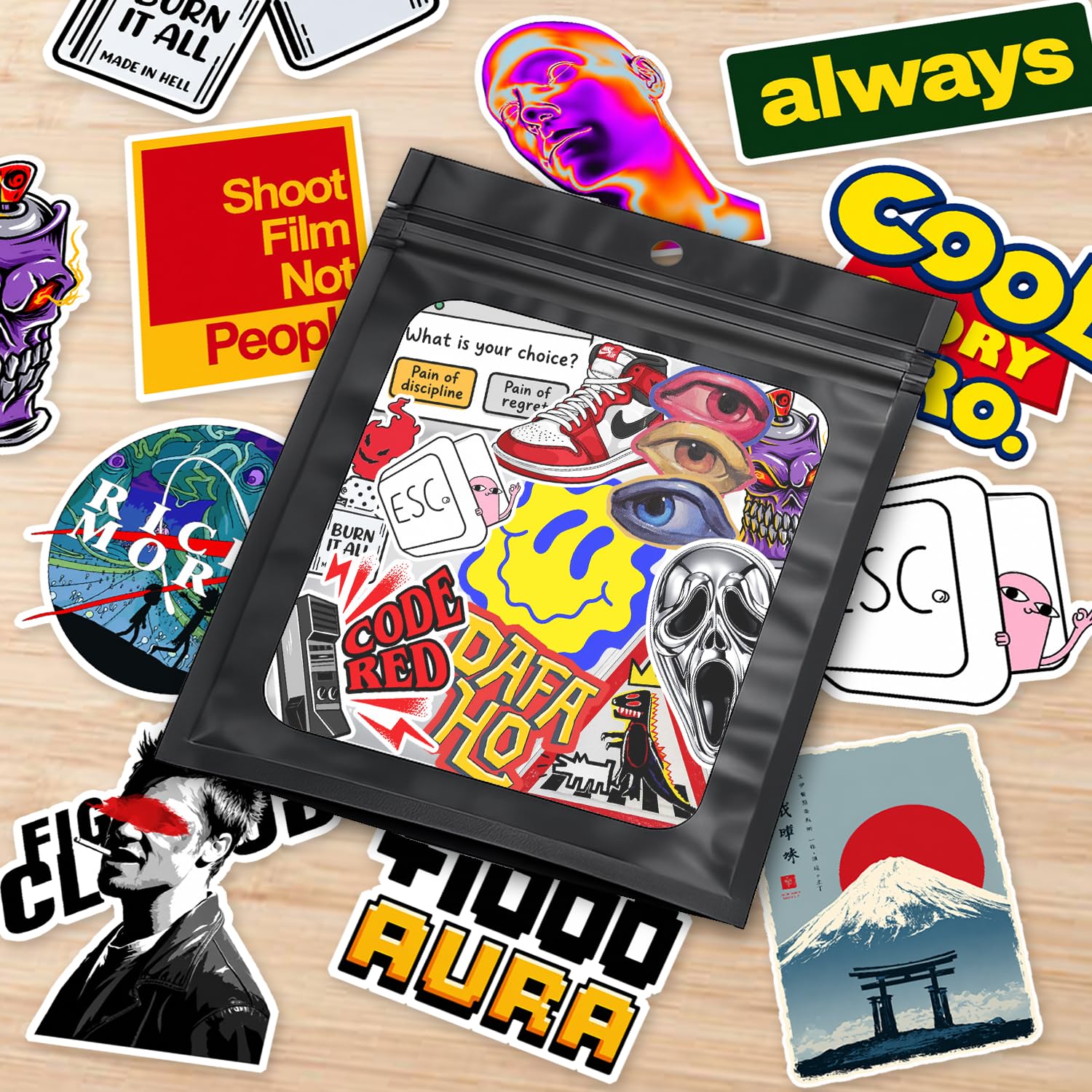 60 Travel Stickers - Waterproof Decals for Laptop & More -19